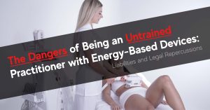 praticien non formé avec des appareils basés sur l'énergie