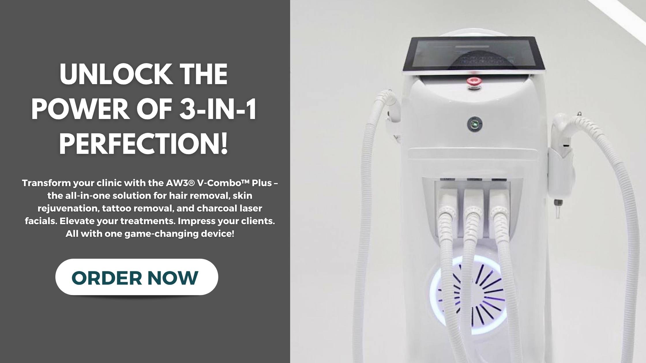 Order AW3 V Combo Plus All-in-1 Laser System